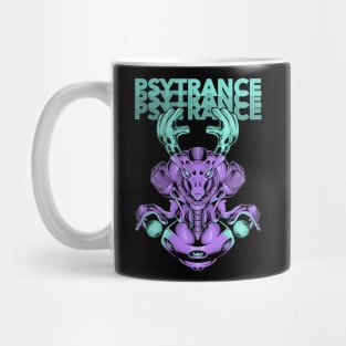 Alien Ufo DJ Psytrance Mug